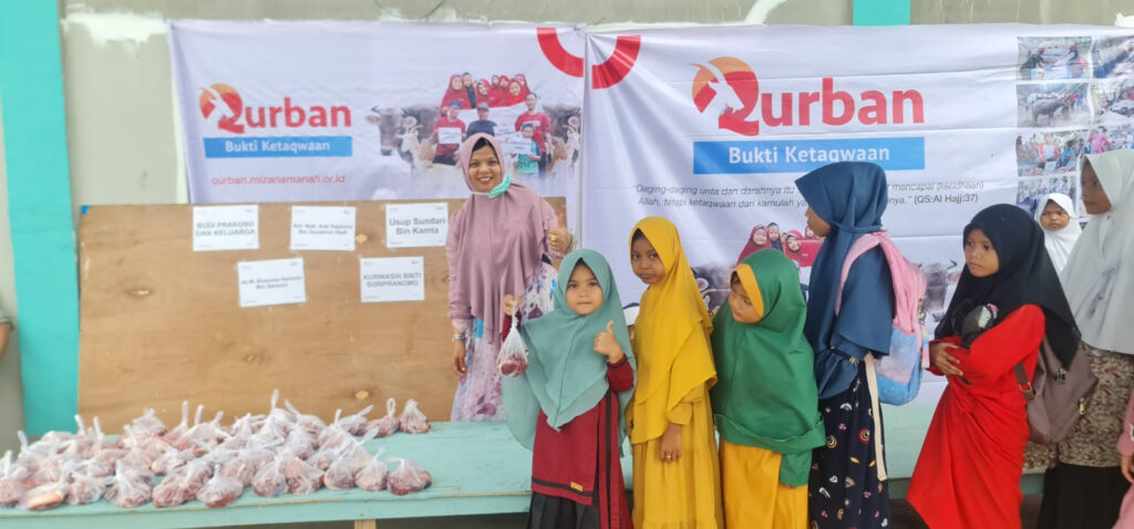 Kurban Mizan Amanah di Panipahan, Riau